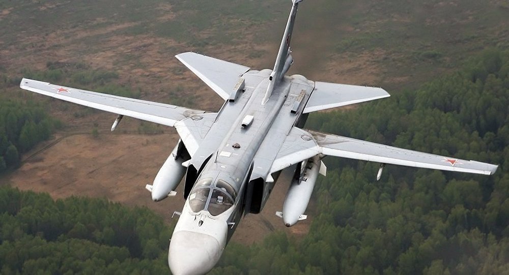 آغاز حملات هواپیماهای روسیه به مواضع داعش در سوریه