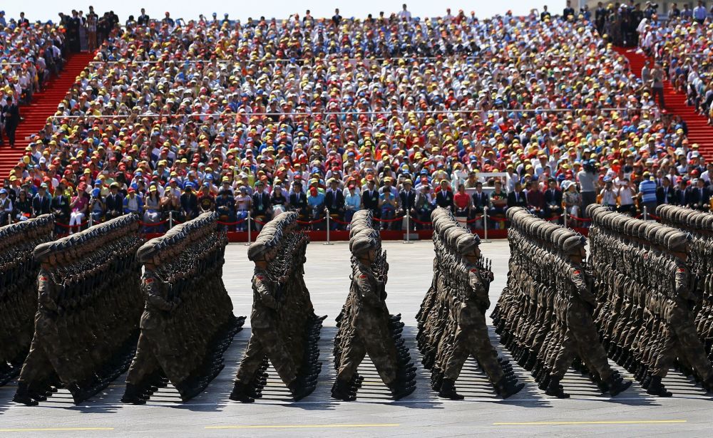 رژه نظامی به مناسبت 70 سالگی پیروزی  جنگ جهانی دوم در پکن