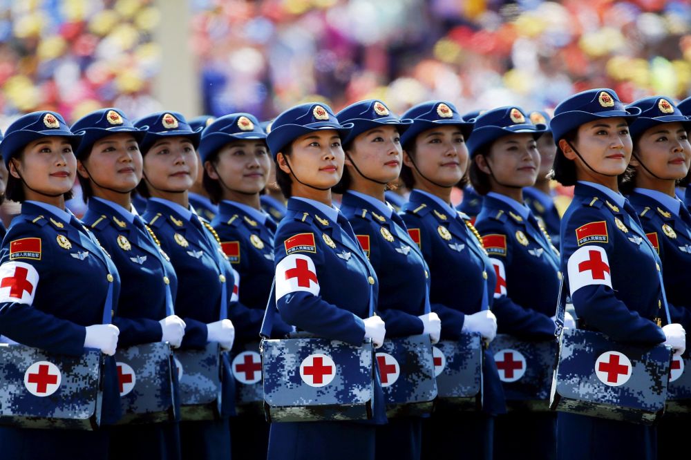 رژه نظامی به مناسبت 70 سالگی پیروزی  جنگ جهانی دوم در پکن