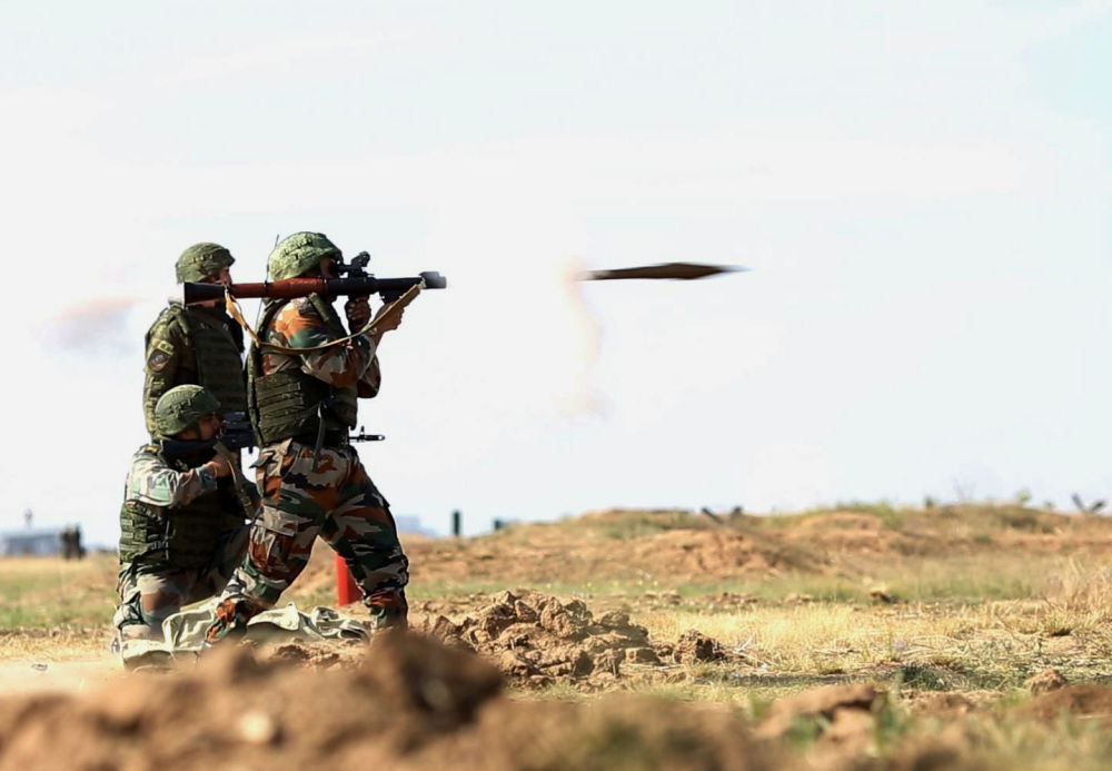رزمایش نظامی مشترک روسیه و هند به نام ایندرا 2014