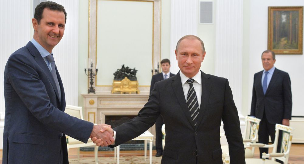 پسکوف این خبر را که پوتین به اسد پیشنهاد کناره گیری نموده ، تکذیب کرد