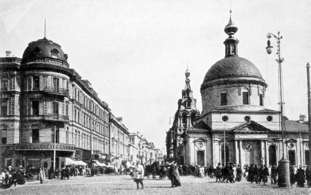 خیابان تورسکی در مسکو ۱۹۱۴