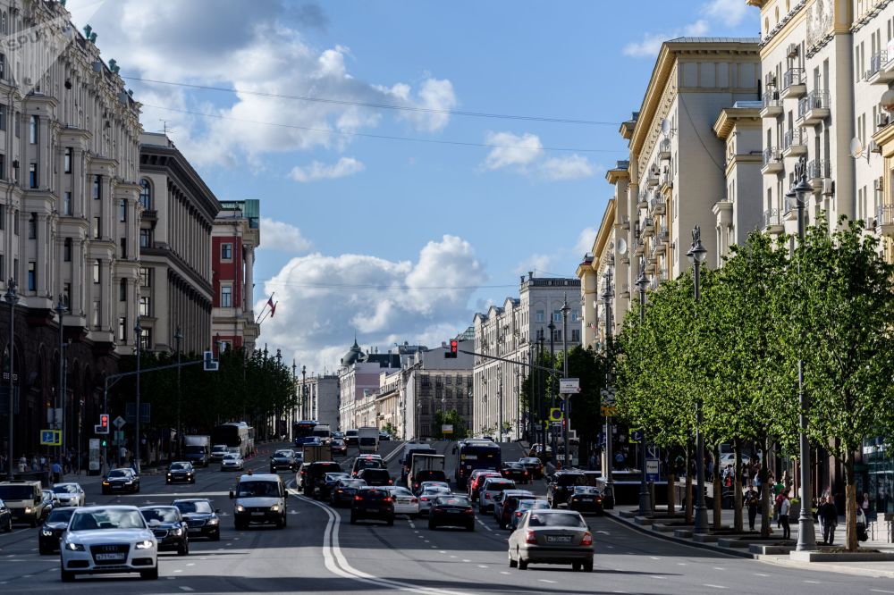 خیابان تورسکی در مسکو ۲۰۱۷